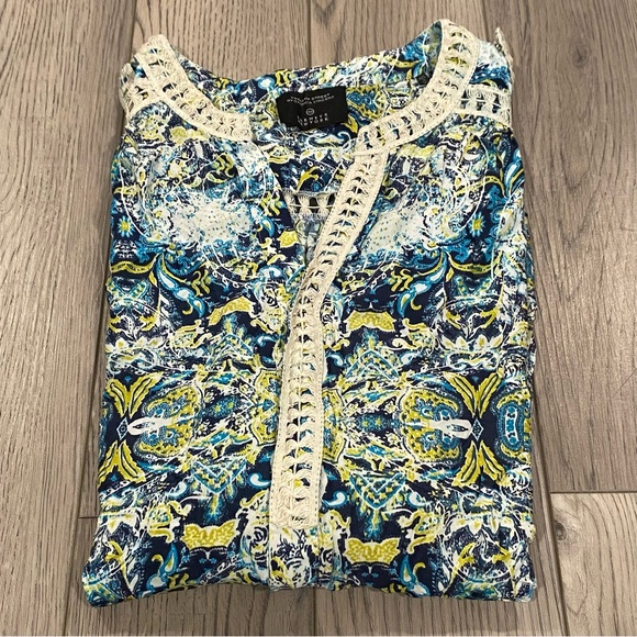 Twelfth Street by Cynthia Vincent Romper Women’s S Multicolor Snap Button 110572 - Picture 16 of 16